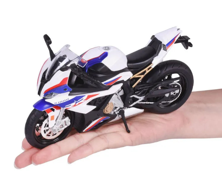 Alloy Motorcycle Toy – with Realistic Simulation