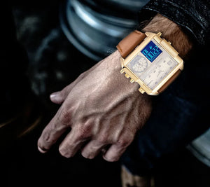 Luxury Sport Square Leather Watch