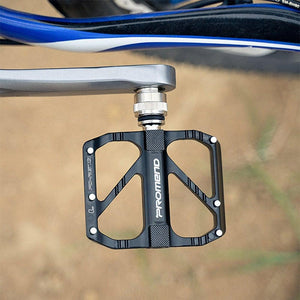 Ultralight 3 Bearings Pedal Bicycle Bike Pedal Anti-slip Footboard Bearing Quick Release Aluminum Alloy Bike Accessories Mountain Bike Pedals Non-Slip Lightweight Pedals Aluminum Alloy Sealed Bearing For Road Mountain