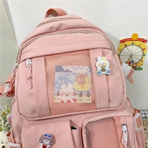 Unique Design Large Capacity With Multi-pocket Backpack For Women And Girls Waterproof College/School/Treval Bags