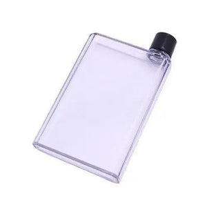 Unique Design Portable Book Paper Cup Botlte Flat Water Bottle Clear Paper Pad Water Bottle Flat Drinks Kettle Notebook Drink Bottle for Water