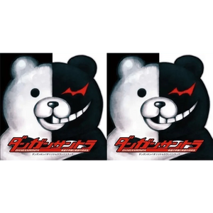 Unique Design Super Danganronpa 2 Monokuma Black & White Bear Plush Toy Soft Stuffed Animal Dolls Birthday Gift for Children