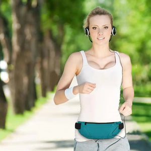 Unique  Running Fanny Pack Sports Belt Bag Stylish Ultra Light Bounce Free Waist Pouch Bag Fitness Workout Belt Sport Waist Pack