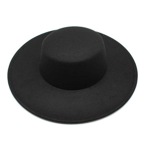 Unique Style Fedora Hats For Women Retro New Trendy Wide Brim Cap For Summer Party Women's Hat Big Fedora Hat Luxury Wedding Hats Flat Top Hat