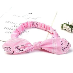 Unique Style Women's Soft Solid Print Headbands Vintage Cross Knot Elastic Hairbands Bandanas Girls Hair Bands Hair Accessories
