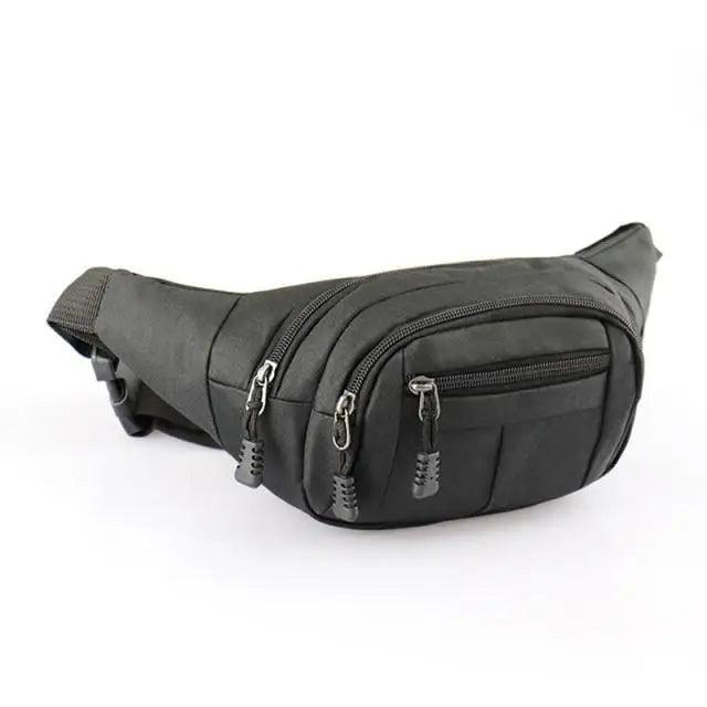 Unisex Casual Chest Belt Simple Waist Bag Adjustable Fanny Pack Pouch Outdoors Traveling Bag