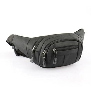 Unisex Classic Design Sports Fanny Pack Stylish Waist Bag Large Capacity Outdoor Travel Waist Bag