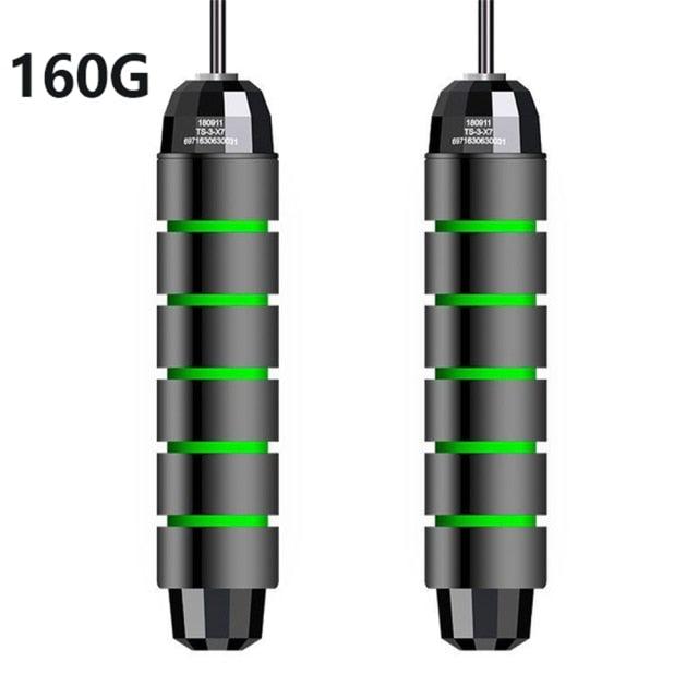 Unisex Jump Rope Tangle-Free Jumping Rope Speed With Ball Bearings Rapid Speed Jump Rope Cable And 6” Memory Foam Handles Ideal For Aerobic Exercise Like Speed Training Extreme Jumping Endurance Training And Fitness Gym 3M