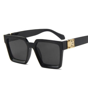 Unisex Polarized Black Summer Sunglasses Classic Style Sunglasses For Men Square Shape Design Eyeglasses For Men/Women Luxury Mirror Retro Style High Quality Glasses For Female