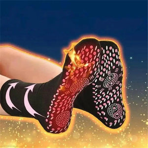 Unisex Self-heating Magnetic Socks  Self-warming Comfortable Winter Warm Massage Soft Pain Relieve Socks