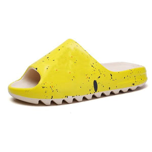 Unisex Slippers For Boy Girl Home Summer Women Home Flip Flops Soft Bottom Unisex Slides Beach EVA Open Toe Soft Slippers Non-Slip Soft Shower Spa Bath Pool Gym House Indoor Sandals