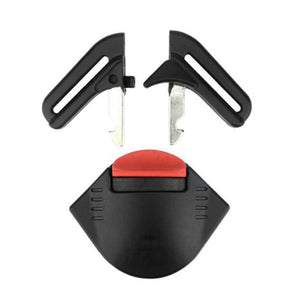 Universal Baby Highchair Stroller Pushchair Child Car Seat Toddler Harness Clip Fixed Lock Buckle Car Baby Safety Seat Clip Fixed Lock Buckle Seat Adjustable Strap Safe Belt Strap Harness Chest Child Clip Buckle Latch Toddler Clamp Protection