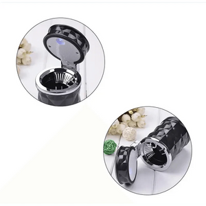 Universal LED Light Car Ashtray Cigarette Holder Car Accessories Portable Luxurious Design Ashtrays For Cars