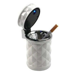 Universal LED Light Car Ashtray Cigarette Holder Car Accessories Portable Luxurious Design Ashtrays For Cars