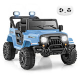 12V Kids Ride on Truck Car Powered Ride on Toy 3+ Years Old Kids Navy