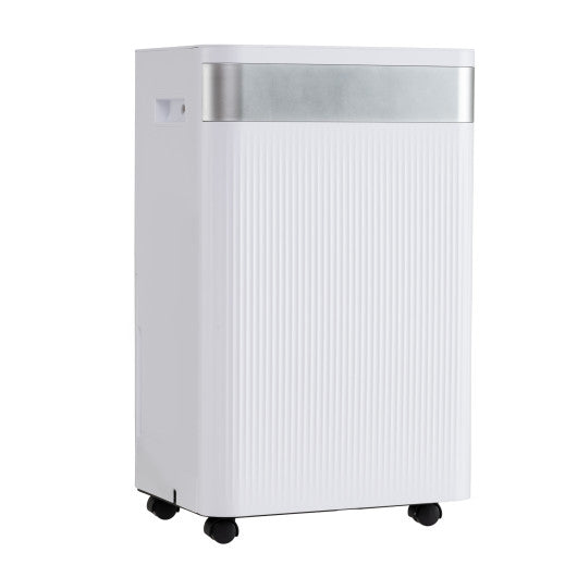 54 Pints Dehumidifier for Home 4500 Sq.Ft Dehumidifier-White