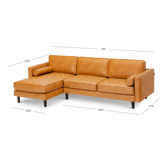 4-Piece Home Furniture Set with 2 Swivel Bar Stools  Kitchen Sideboard  Sectional Sofa & Glass Coffee Table