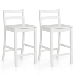 3-Piece Kitchen Furniture Set: Kitchen Island + 2 Bar Stools + Narrow Storage Cart
