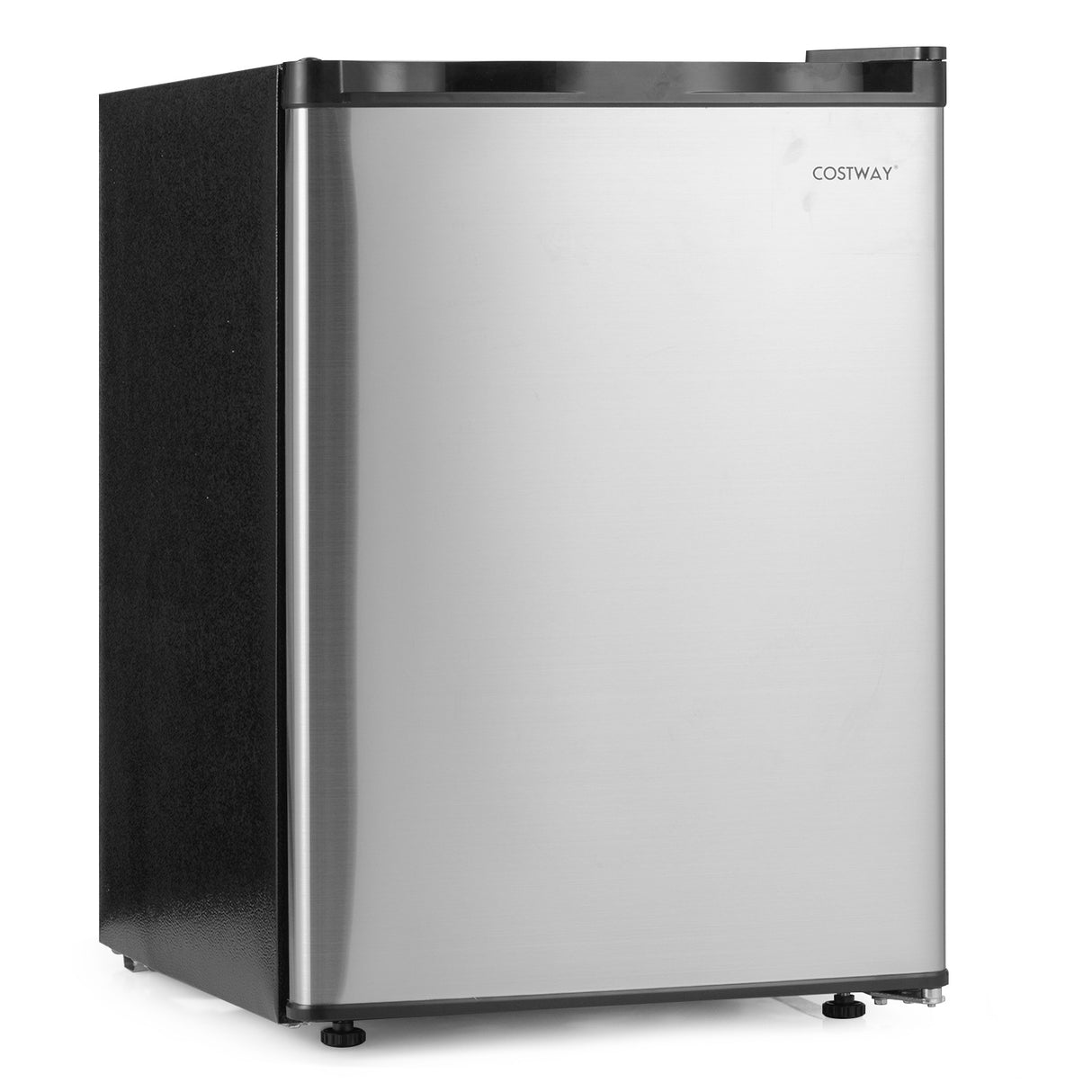 2.1 Cu.Ft Small Freezer with Reversible Single Door Energy Saving-Silver
