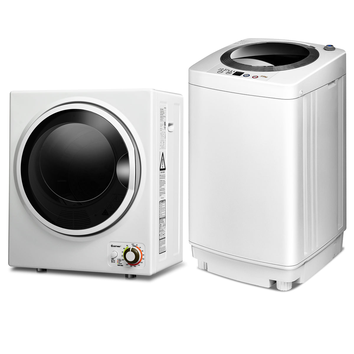 Electric Laundry Dryer and Full-Automatic Washing Machine Combo