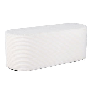 Upholstered Ottoman Bench with High-Density Sponge-Beige