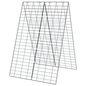 A-Frame Garden Trellis for Climbing Plant with Ground Stake and Cable Tie-Green