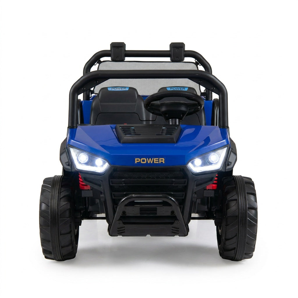 24V Kids Ride on Dump Truck with Electric Dump Bed  2-Seater 4WD