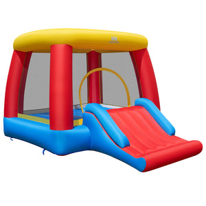 Inflatable Bounce House for Toddlers with Spacious Jumping Area(Without Blower)