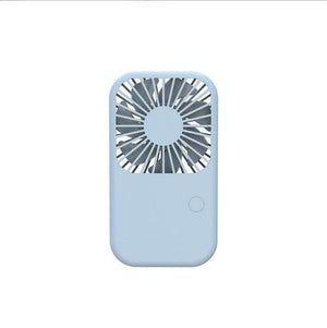 USB Mini Fan Portable Pocket Fan Cartoon Handheld Desktop Rechargeable Standing Fan Three Gear Wind Speed Regulation Battery Operated USB Small Fan with 3 Speeds for Home Office Car Outdoor Travel