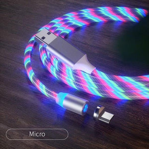 USB Phone  Magnet Phone Charger Cord Cable Car Phone Charger Mobile USB Magnetic Cable Micro USB Phones Cable Car Data Line Streamer Data Cable Fast Charging 360 Degree Magnetic USB Magnetic Cable Micro USB Magnet Phone Charger Cord