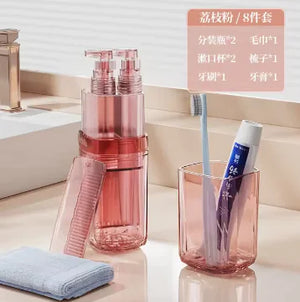 Set Travel Toothbrush Cup