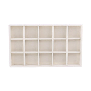 Velvet Jewelry Box Display Tray Drawer Storage Jewelry Holder For Ring Earrings Necklace Bracelet Soft Velvet Organizer Case Velvet Display Holder for Earrings Ring Bracelet Necklace