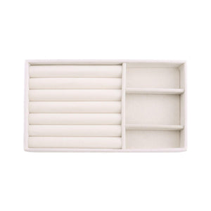 Velvet Jewelry Box Display Tray Drawer Storage Jewelry Holder For Ring Earrings Necklace Bracelet Soft Velvet Organizer Case Velvet Display Holder for Earrings Ring Bracelet Necklace
