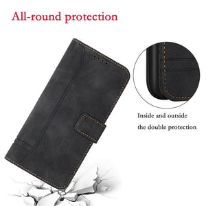 Vintage High Quality PU Leather Wallet Case Wrist Strap Heart Shaped Embossed Phone Case For Xiaomi Redmi 10C Case Redmi 10C Retro Wallet Leather Flip Phone Case For Xiomi Xiaomi Redmi10C 10 C Protect Cover