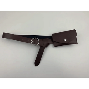 Vintage Simple PU Leather Fashion Belt Elegant Design Buckle Belt For Jeans Ladies Charming Dress Waist Belt