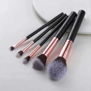 Vintage Style 5/10/15Pcs Makeup Brushes Set Powder Eye Shadow Foundation Blush Blending Make Up Brush Beauty Cosmetic Kit Tools