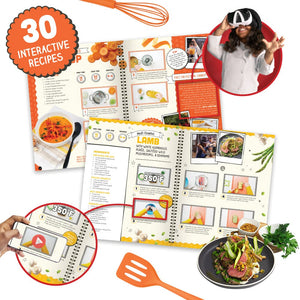 Virtual Reality Recipe Book & Cooking Set for Kids - VR MasterChef Junior