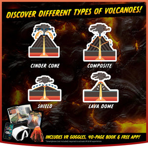 Virtual Reality Volcano Exploration Kit - VOLCANO LAB VR