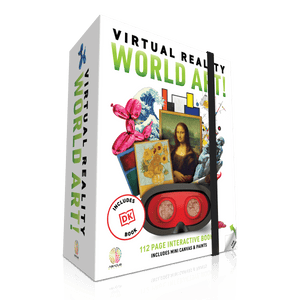Virtual Reality World Art Discovery Gift Set w/ DK Book
