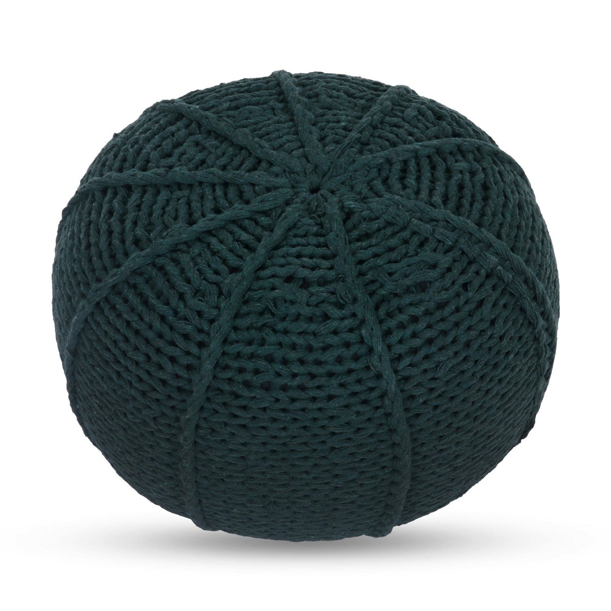 Jonathon Hand Knitted Pouf