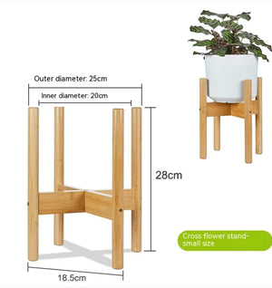 Nordic Cross Flower Pot Stand