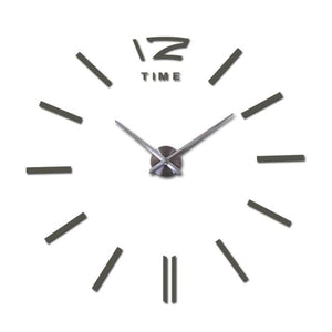 Wall Clock Watch Clocks 3D Frameless Wall Clock Large Stickers Wall Decoration for Living Room Bedroom 3D Acrylic Mirror Stickers Living Room Quartz Needle Europe