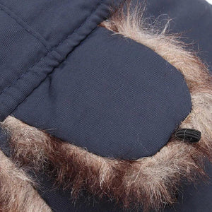 Warm Hat Ear Flaps Cool New Fashion Full Covered Soft And Comfortable Windproof Outdoor Caps For Men