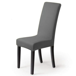 Washable Anti-dust Seat Slipcover Chair Cover Stretch Spandex Chair Covers Elastic Multifunctional Dining Furniture Seat Cover Home Decor For Dining Room  Washable Spandex Kitchen Chair Covers for Dining Room Christmas Decoration