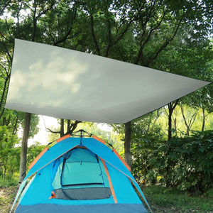 Waterproof Camping Tarp Kit Tent Canopy Awning Portable Rain Fly