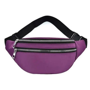 Waterproof Travel Unisex Fanny Pack Simple Design Waist Bags Fashion Bum Bag Trendy  Cross Body Chest Bags
