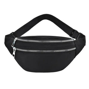 Waterproof Travel Unisex Fanny Pack Simple Design Waist Bags Fashion Bum Bag Trendy  Cross Body Chest Bags