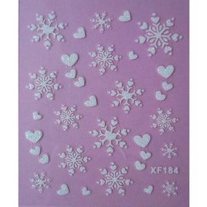 Waterproof Water Transfer Nails Art Sticker Fashion 3D Flower Design Girl And Women Manicure Tools Nail Decoration Decals Decorations Luxurious Nail Art Decoration White Feather Lace Flower Leaf Carving Design Exquisite Pattern Nail Art Supplies