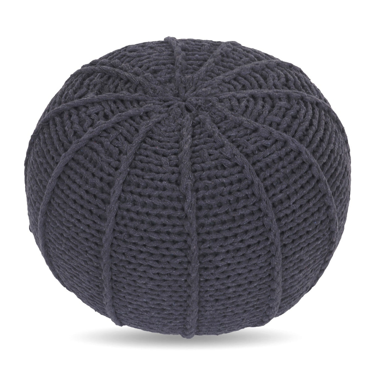 Jonathon Hand Knitted Pouf