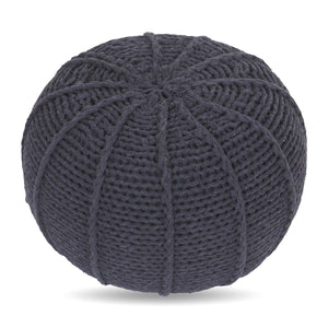 Jonathon Hand Knitted Pouf